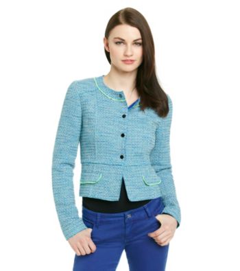 T Tahari® Willow Tweed Jacket