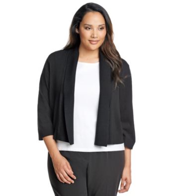 Calvin Klein Plus Size Solid Color Shrug
