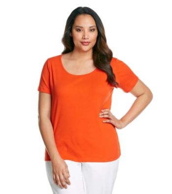 Jones New York Sport® Plus Size Scoop Neck Tee