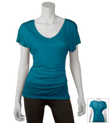 A. Byer Juniors' Crochet Back Dolman