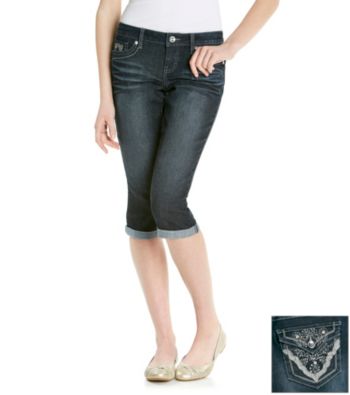 Blue Spice® Juniors' Bling Back Crop