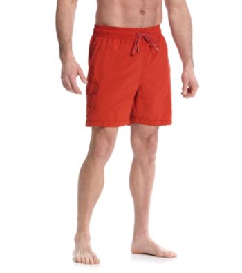 Tommy Bahama® Men's Certainly Red Happy Go Cargo Swim Trunks