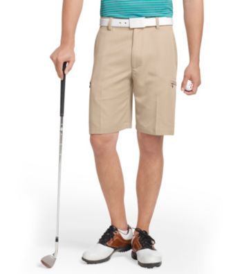 Izod® Men's Khaki Cargo Golf Shorts