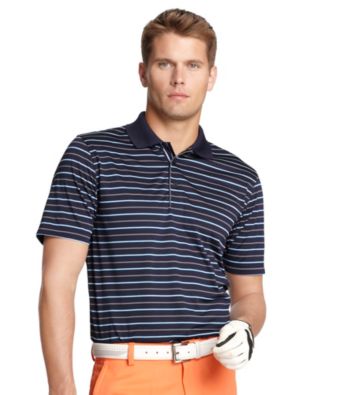 Izod® Men's Evening Blue Striped Polo