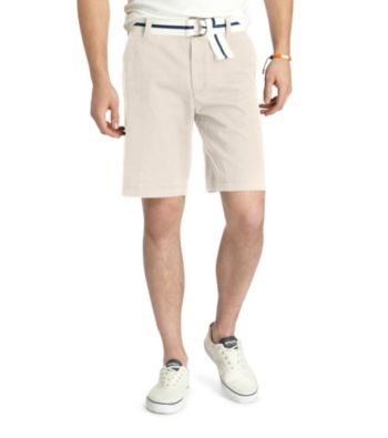 Izod® Men's Stone Dust Saltwater Flat Front Shorts