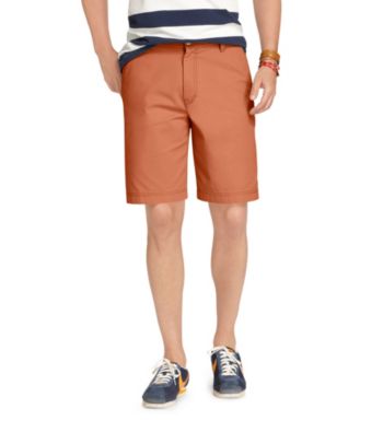 Izod® Men's Living Coral Saltwater Flat Front Shorts
