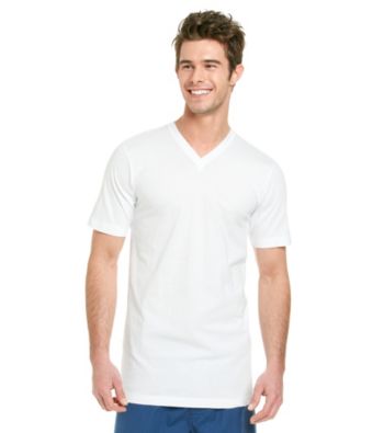 Jockey® Men's White Slim Fit 3-Pack V-Neck