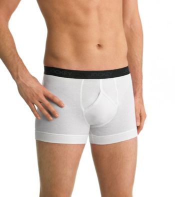 Jockey® Men's White Big & Tall Stay Cool 2-Pack Boxer Brief
