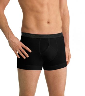 Jockey® Men's Black Big & Tall Stay Cool 2-Pack Boxer Brief