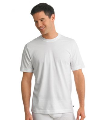 Jockey® Men's White Big & Tall Stay Cool 2-Pack Crew