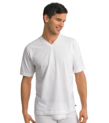 Jockey® Men's White Big & Tall Stay Cool 2-Pack V-Neck