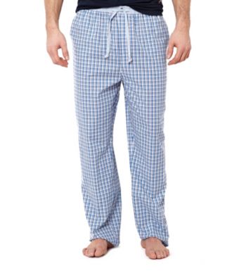 Nautica® Men's Journey Blue Mini Check Woven Pant
