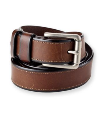 Fossil® Men's Brown Fitz Leather Belt