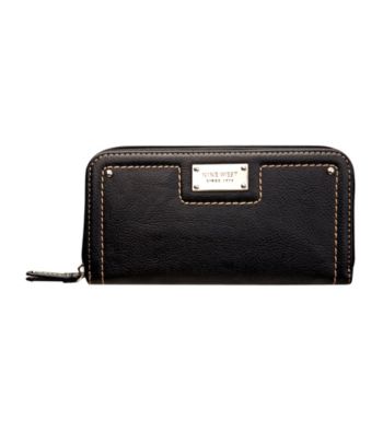 Nine West® Table Treasures Zip Around Wallet - Black