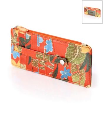 Relativity® Slim Organizer - Orange Tropical Floral