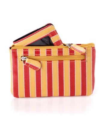 Relativity® Key, Card, and Coin Wallet - Orange Yellow