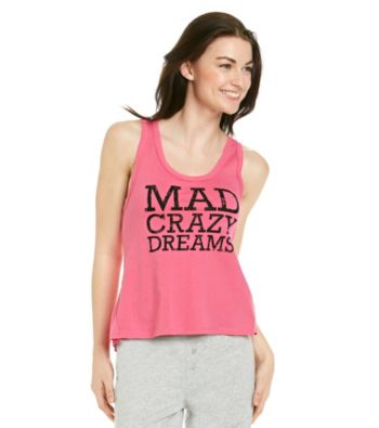 Steve Madden Mad Crazy Dreams Tank - Pink
