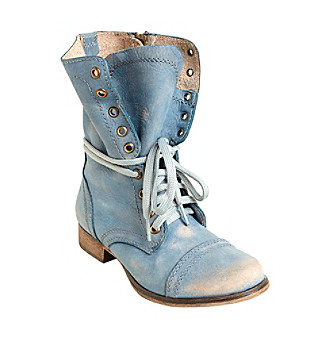 Homepage  shoes  juniors boots  steve madden troopa combat boots