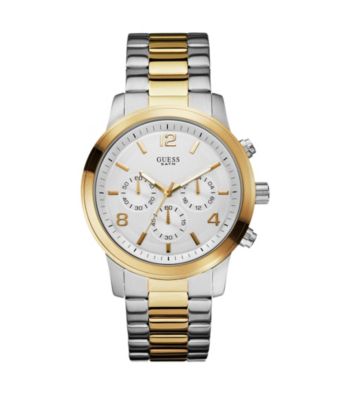 Guess Two Tone Bold Contemporary Chronograpgh Watch