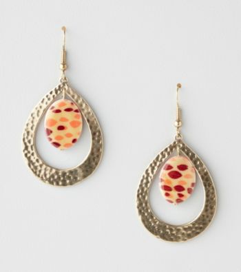 Erica Lyons® Sahara Brown Multi Drop Pierced Earrings