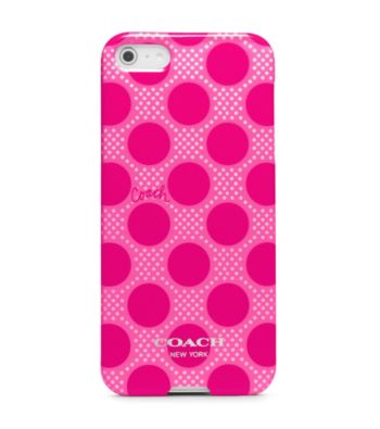 COACH POLKA DOT IPHONE 5 CASE