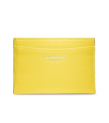 COACH LEGACY LEATHER CARD CASE