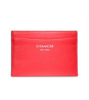 COACH LEGACY LEATHER CARD CASE