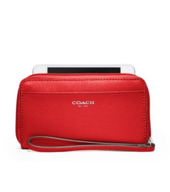 COACH SAFFIANO LEATHER UNIVERSAL CASE