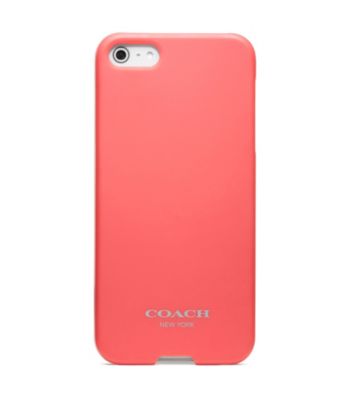 COACH SOLID IPHONE 5 CASE