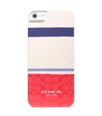 COACH PAINTED SIGNATURE IPHONE 5 CASE