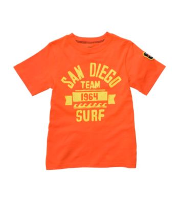 Carter's® Boys' 4-7 Orange Short Sleeve 