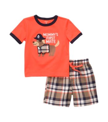 Carter's® Boys' 2T-4T Orange 2-pc. 