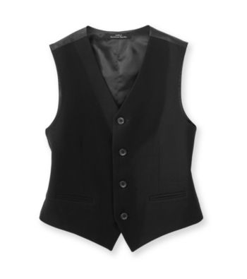 Calvin Klein Boys' 8-20 Black Bi-Stretch Vest
