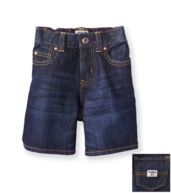 OshKosh B'Gosh® Boys' 2T-4T Varsity Wash 5 Pocket Denim Shorts
