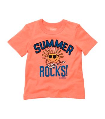 OshKosh B'Gosh® Boys' 2T-4T Orange Short Sleeve 