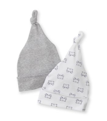 Carter's® Baby Boys' Grey/White 2-pk. Crab Hats