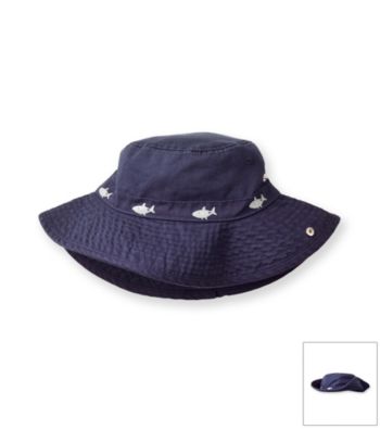 Carter's® Baby Boys' Navy Sharks Safari Hat