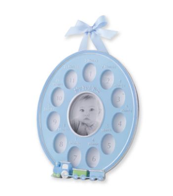 Cuddle Bear® Baby Boys' Blue 12 Months Frame