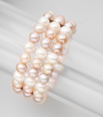 Genuine Freshwater Pearl Stretch Bracelet