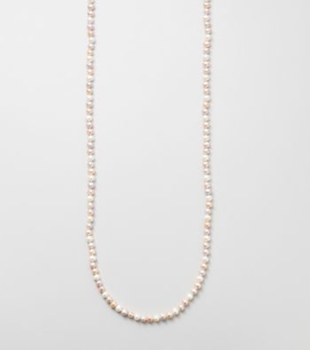 Genuine Freshwater Pearl Endless Knotted Necklace