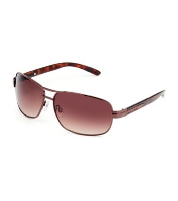 Paradise Collection® Men's Bronze Medium Pilot Sunglasses