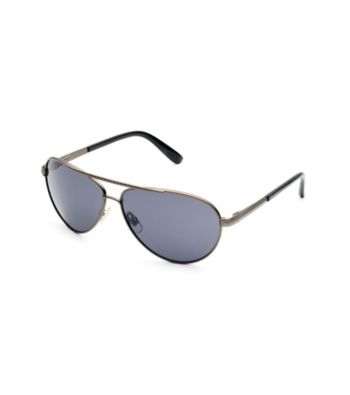Paradise Collection® Men's Gunmetal Medium Aviator Sunglasses
