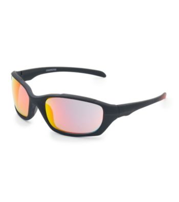 Paradise Collectoin® Men's Black Medium Sport Wrap Sunglasses