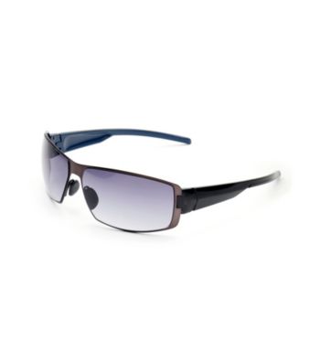Paradise Collection® Men's Charcoal Medium Aviator Sunglasses