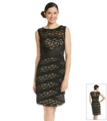 Marina Pleated Banded Dress