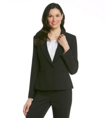 Anne Klein® Basic Single Button Jacket