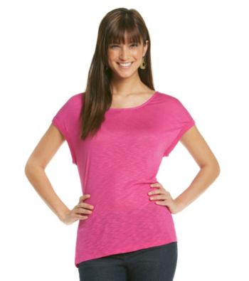 Nine West Vintage America Collection® Cuffed Sleeve Tee