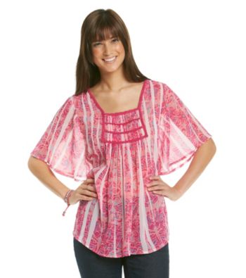 Nine West Vintage America Collection® Dawn Flutter Sleeve Tunic