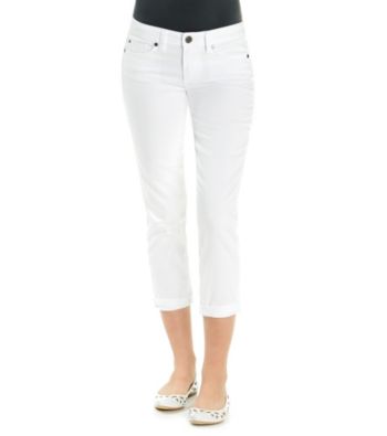Calvin Klein Jeans Rolled Ankle Cropped Pants