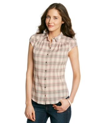 Ruff Hewn Plaid Gauze Western Shirt